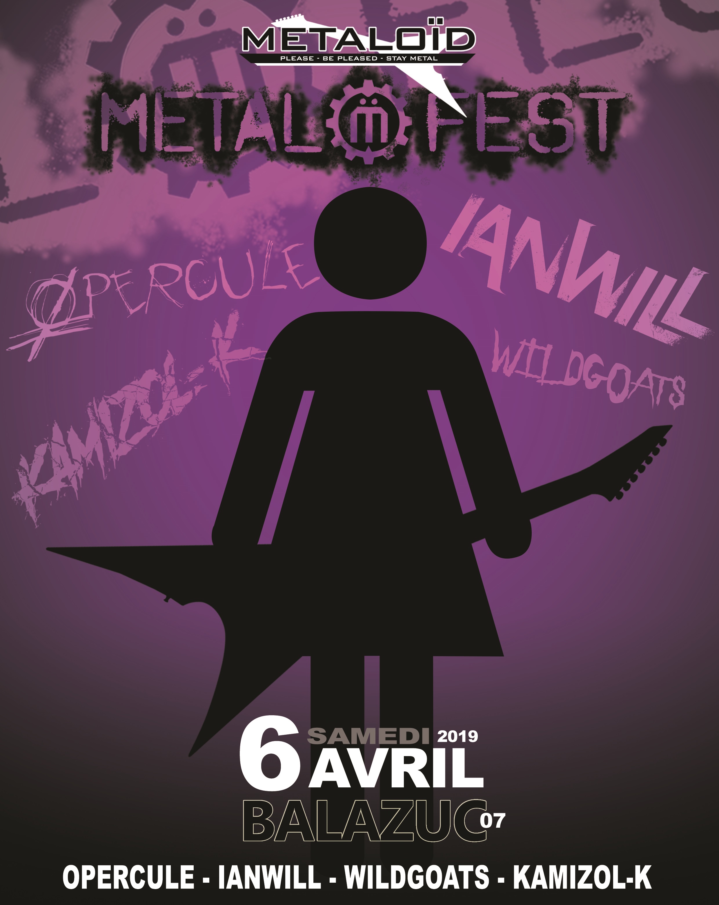 Affiche officielle de l'édition avril 2019